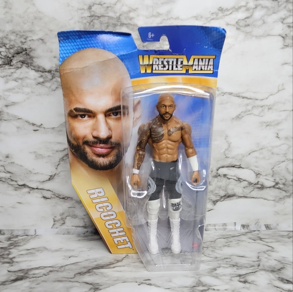 New WWE WrestleMania Ricochet Wrestler Toy - Picture 2 of 11